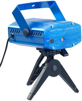 Preview: Indoor-Laser-Projektor - Sternenmeer-Effekt, Sound-Steuerung, grün/rot - 3 Leucht-Modi, 20 qm Fläche, bis 10m Projektion, 230V, LP-100