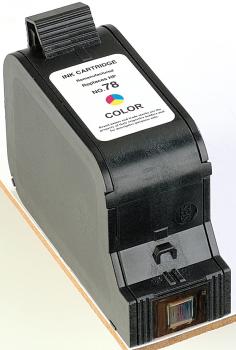 Preview: Recycled Cartridge for HP (replaces C6578A No.78), color HC