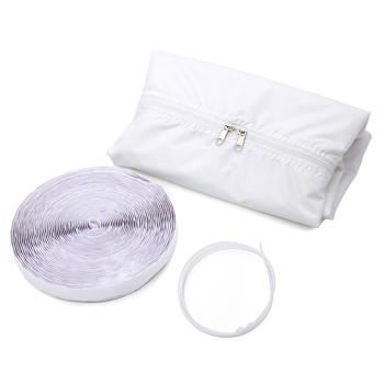 Preview: Fenster-Abdichtung für mobile Klima-Geräte oder Abluft Wäschetrockner, Fensterabdichtung, energiesparender Hot Air Stop m. schneller Installation