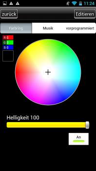 Preview: WLAN controller for smartphone remote control of LED strips / Strips