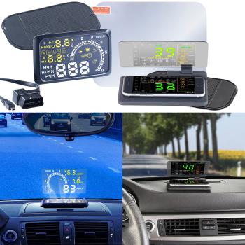Preview: Head-up display HUD-55C per collegamento OBD2 con vassoio per cruscotto Preview: Head-up display HUD-55C per collegamento OBD2 con vassoio per cruscotto