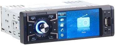 Preview: MP3-Autoradio mit TFT-Farbdisplay, Bluetooth, Freisprecher,4x 45 Watt