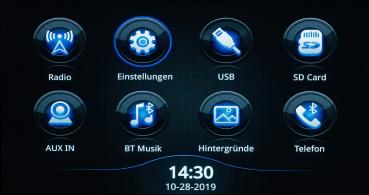 Preview: Autoradio 2-DIN con funzione vivavoce, Apple CarPlay, display da 17,1 cm