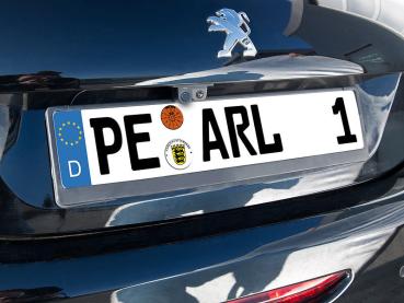 Preview: Telecamera di retromarcia a colori e ausilio al parcheggio con monitor di retromarcia TFT da 10,9 cm