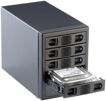 Preview: Boîtier USB 3.0 ESATA Raid pour 4 disques durs SATA 3,5’’