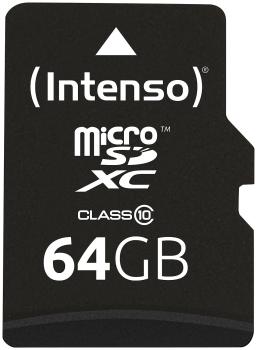 Preview: microSDXC-Speicherkarte 64 GB Class 10 - Ideal für High-End-Smartphones & Tablets, HD-Videoaufnahmen - Ultraschnelle 25 MB/s Lese-/Schreibgeschwindigkeit