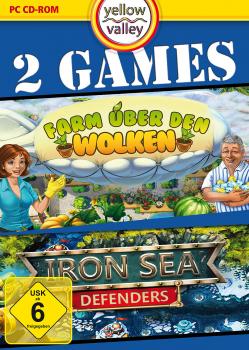Preview: Jeux PC - "Iron Sea Defenders" & "Farm Above the Clouds" - 2 jeux sur CD-ROM pour Windows 7/8/8.1/10 - Stratégie & simulation unique Preview: Jeux PC -
