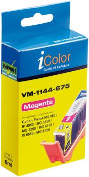 Preview: Cartuccia per CANON (sostituisce CLI-526M), magenta con CHIP