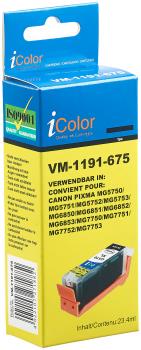Preview: Cartridge for CANON (replaces PGI-570BK XL), black for e.g.: Pixma MG 5750