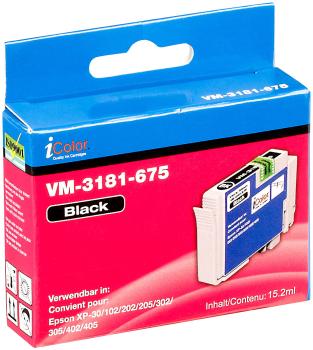 Preview: Cartridge for Epson (replaces T1812 T1813 T1814 / 18XL), black