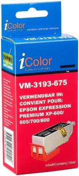 Preview: Cartuccia d‘inchiostro per Epson (sostituisce T2621 T26 / 26XL), nero