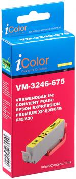 Preview: Cartuccia d‘inchiostro per Epson (sostituisce T3364 / 33XL), giallo