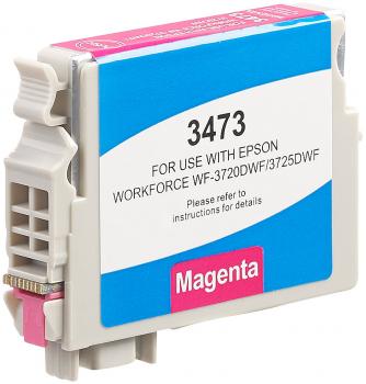 Preview: Cartouche d‘encre iColor compatible Epson T3473 / 34 XL - Magenta, 14ml - Qualité d‘impression exceptionnelle, économies - WorkForce Pro WF 3720/3725 DWF Preview: Cartouche d‘encre iColor compatible Epson T3473 / 34 XL - Magenta, 14ml - Qualité d‘impression exceptionnelle, économies - WorkForce Pro WF 3720/3725 DWF