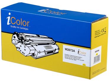 Preview: Cartuccia toner W2072A, sostituisce hp 117A, giallo