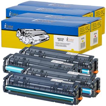 toner iColor per stampanti laser HP (sostituisce HP 207A), bk, c, m, y
