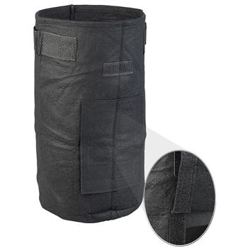 Preview: Lot de 10 Sacs de Culture pour Plantes 10L - Poignées, Fenêtre de Contrôle - Pour Pommes de Terre, Légumes, Fraises - Feutre Durable, Réutilisables