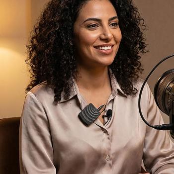 Preview: Lot de 2 microphones sans fil avec récepteur pour prise jack 3,5 mm, 2,4 GHz, 25 m