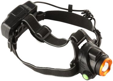 Preview: Lampada frontale a batteria con LED Cree, 600 lumen, 2400 mAh