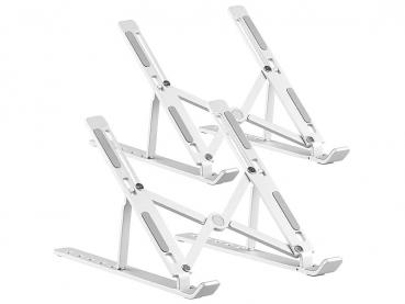 Preview: confezione da 2 supporti portatili in alluminio per notebook fino a 39,5 cm (15,6“)