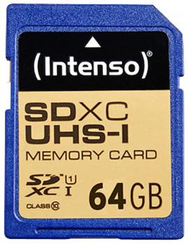 Preview: Premium SDXC memory card 64GB, UHS-I, Class 10 / U1