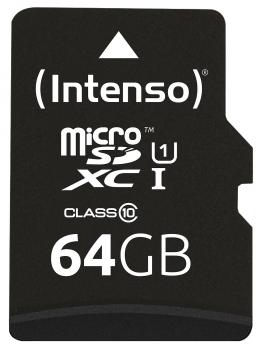 Preview: microSDXC memory card UHS-I Premium 64 GB, up to 45 MB/s, Class 10/U1
