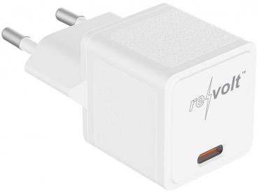 Preview: Kompaktes USB-C-Netzteil - 20W Power Delivery Schnellladeadapter für iPhone 12 Pro/Max/Mini, iPad Pro & Samsung Galaxy - Weltweit einsetzbar