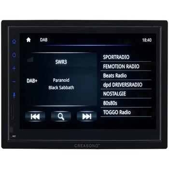 Preview: Autoradio 2-DIN CAS-5045.acp - Apple CarPlay DAB+ Mains Libres - Écran Tactile 17.1 cm - Bluetooth USB microSD - 4x25W RMS
