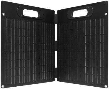 Preview: Falt-Solarpanel 50W - Monokristalline Solarzellen, ETFE Beschichtung, IP67 wasserfest - Ideal für Camping, Garten & Boot - 2,4 kg Preview: Falt-Solarpanel 50W - Monokristalline Solarzellen, ETFE Beschichtung, IP67 wasserfest - Ideal für Camping, Garten & Boot - 2,4 kg