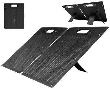 Folding solar panel, monocrystalline solar cells, ETFE, 50 W, IP67, 2.4 kg