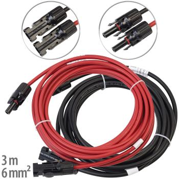 Preview: Solar-Verlängerungskabel, MC4-kompatibel, 2x 6 mm² (10 AWG), 5 m, IP68