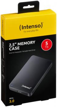 Preview: Memory Case external 2.5“ hard disk, 5 TB, USB 3.0, black