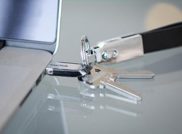 Preview: Clé USB 3.0 SanDisk Ultra Flair 64 Go - Transfert 150 Mo/s Rapide - Sécurisation Données SDCZ73-064G-G46 - Boîtier Métal Robuste