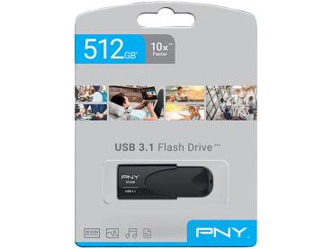 Preview: Attaché 4 USB 3.1 memory stick 512 GB, black