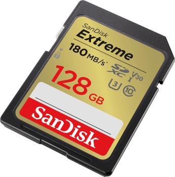 Preview: Extreme SDXC card (SDSDXVA-128G-GNCIN), 128 GB, 180 MB/s, U1 / V30