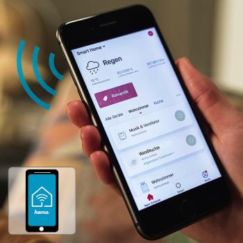 Preview: 2er-Set WLAN-Wandleuchte mit CCT-LED, je 10 x 10 x 10 cm