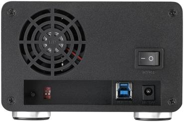 Preview: Boîtier USB 3.0 pour 2 disques durs SATA 2,5 et 3,5