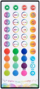 Preview: 4 bandes LED RVB connectées pour habitacle de voiture