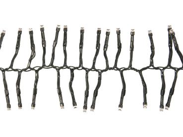 Preview: LED-Büschel-Lichterkette – 600 warmweisse LEDs, 6m, 8 Leuchtmodi, Timer – für Innen und Aussen (IP44) – stimmungsvolles Licht für Balkon, Terrasse und Garten