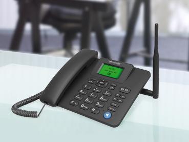 Preview: téléphone de bureau 4G, fonction hotspot, WLAN, batterie, sans contrat & SIM-Lock
