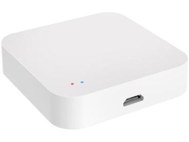 Preview: Passerelle WLAN 2-en-1 ELESION - Extension Smart Home compatible ZigBee 3.0 & Bluetooth 5 - Contrôle App - Blanc