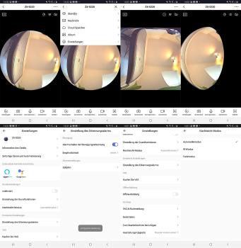 Preview: 360° panoramic surveillance camera with 2K, night vision, Wi-Fi & app