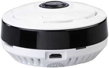Preview: 360° panoramic surveillance camera with 2K, night vision, Wi-Fi & app