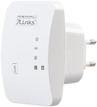 Preview: Mini ripetitore WLAN con tasto WPS, 300 Mbit/s, 2,4 GHz, connessione Lan