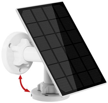 Preview: 2K wireless camera for recorder DSC-500.nvr, solar panel, night vision, PIR