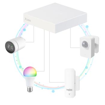 Preview: Passerelle ZigBee ELESION - Certifiée Apple HomeKit - Compatible LAN, Smart Life, Tuya, Alexa, Google Assistant, Siri - Pour maison connectée