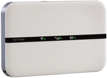 Preview: Routeur mobile 4G/LTE au format carte de crédit, jusqu‘à 150 Mbit/s, batterie, app