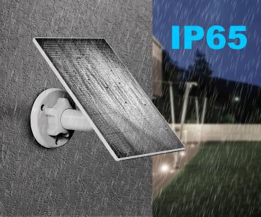 Preview: set of 4 Universal Solar Panel for Battery IP Cameras, 3W, IP65