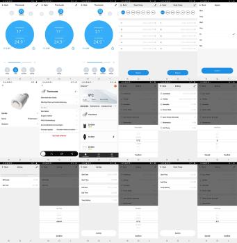 Preview: Programmable radiator thermostat with Bluetooth, app, LED display