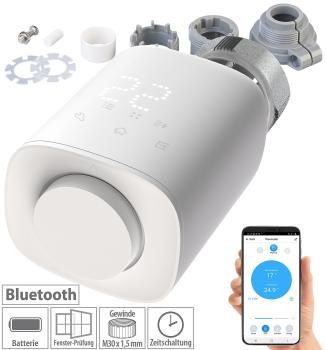 Preview: Programmable radiator thermostat with Bluetooth, app, LED display