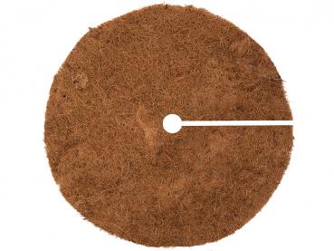 Preview: Set di 3 tappetini rotondi in cocco antigelo per piante in vaso, Ø 38 cm